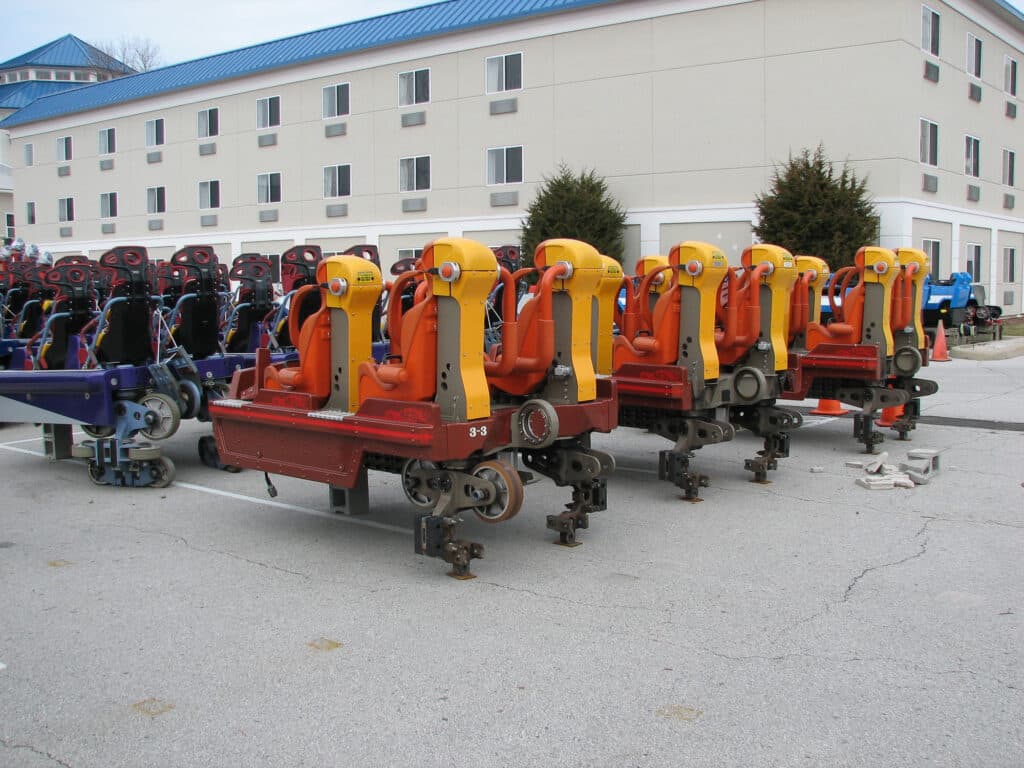 Maverick Cars in Parking Lot