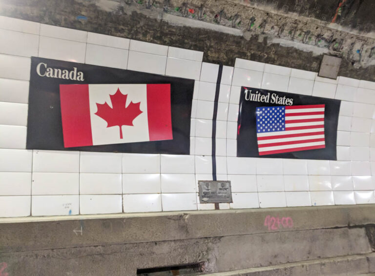 USA Canada Border