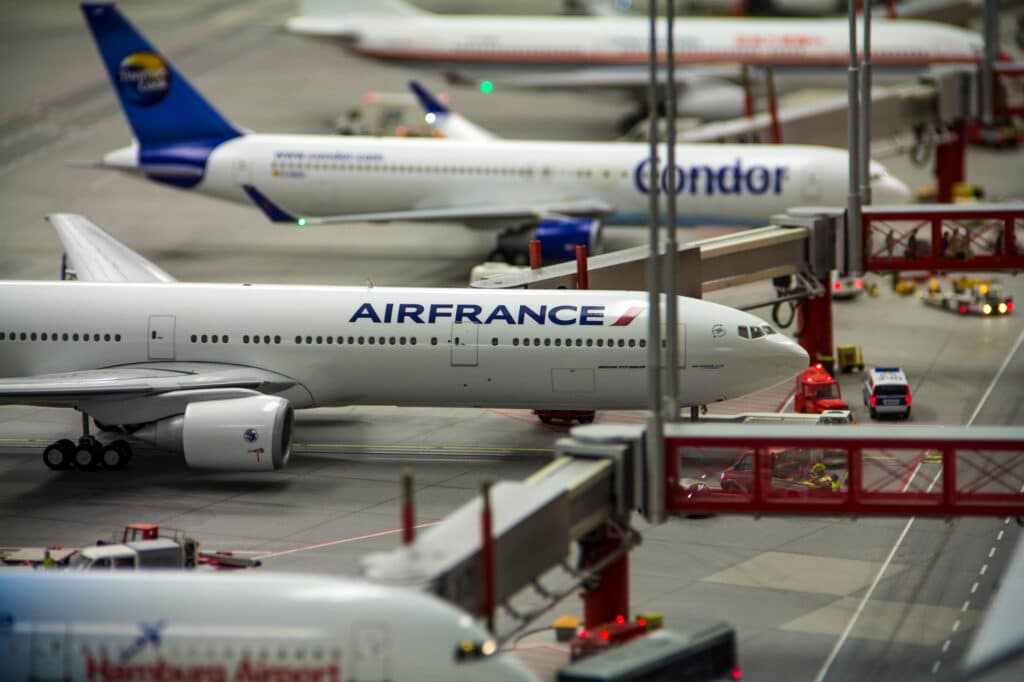 Airfrance 777 at Miniatur Wunderland