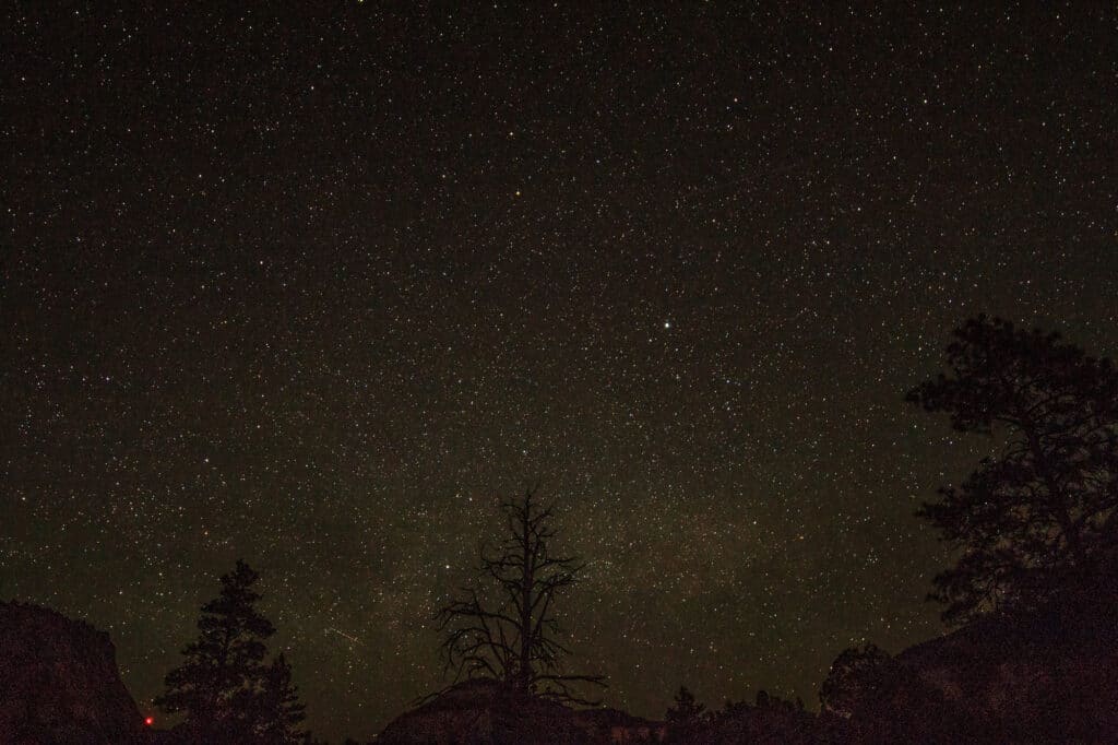 Dark Sky in Zion