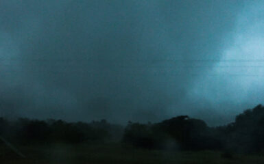 Large cone tornado Near Gordon, TX