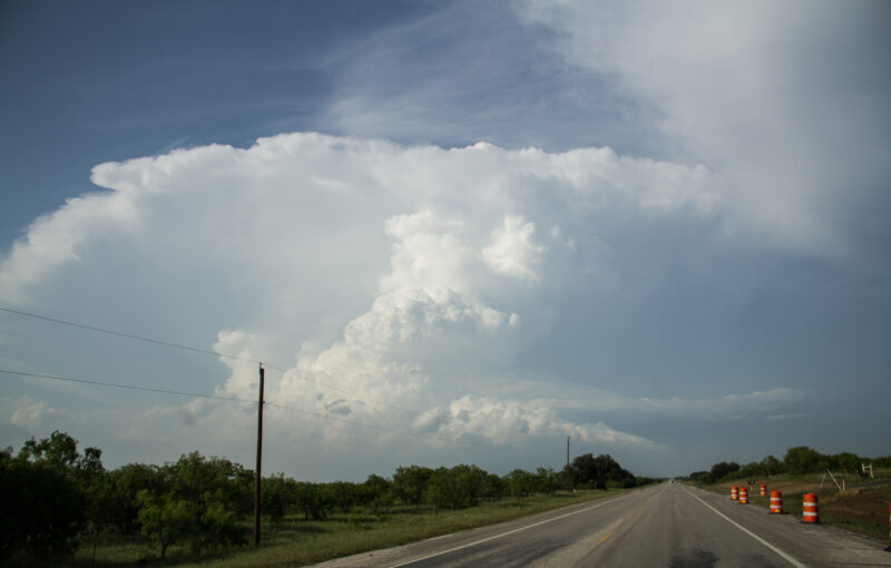 Supercell updraft