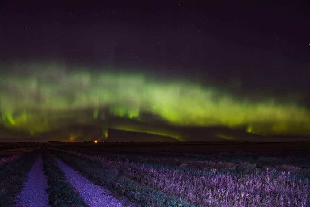 Canadian Aurora show