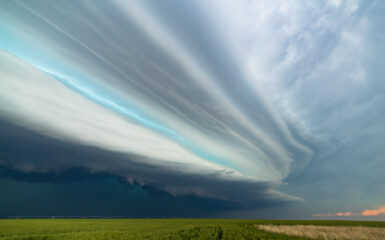 Shelf Cloud near Spearman, TX