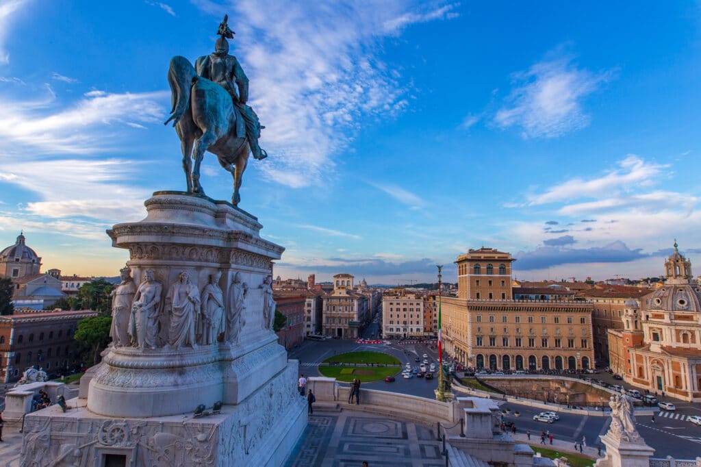 Horse statue of Victor Emmanuel