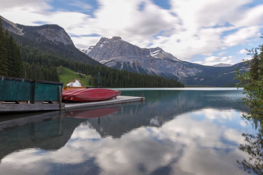 Emerald Lake in Yoho National Park