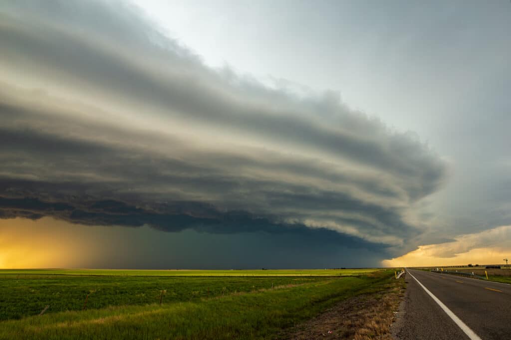 Shelf Cloud near Duke