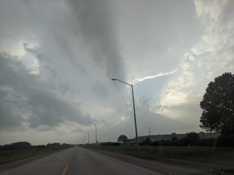 Storms failing in Iowa
