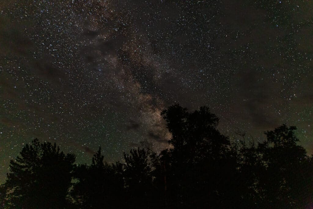 Milky Way over Lake Superior