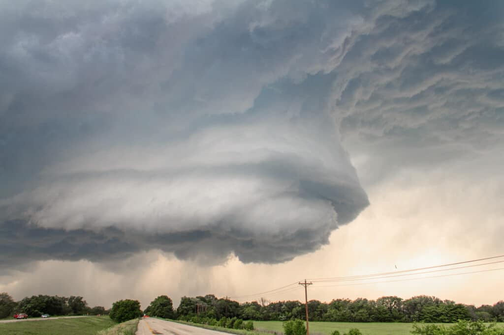 Dublin, TX Supercell Structure