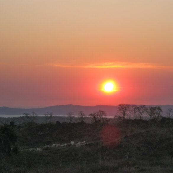 Sunset in Kupang, Indonesia from the Kupang Radar/Gedung Radar Cuaca