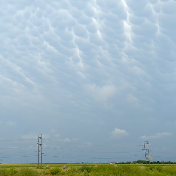 Mammatus Clouds over West Texas