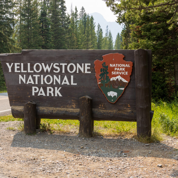 Yellowstone Sign