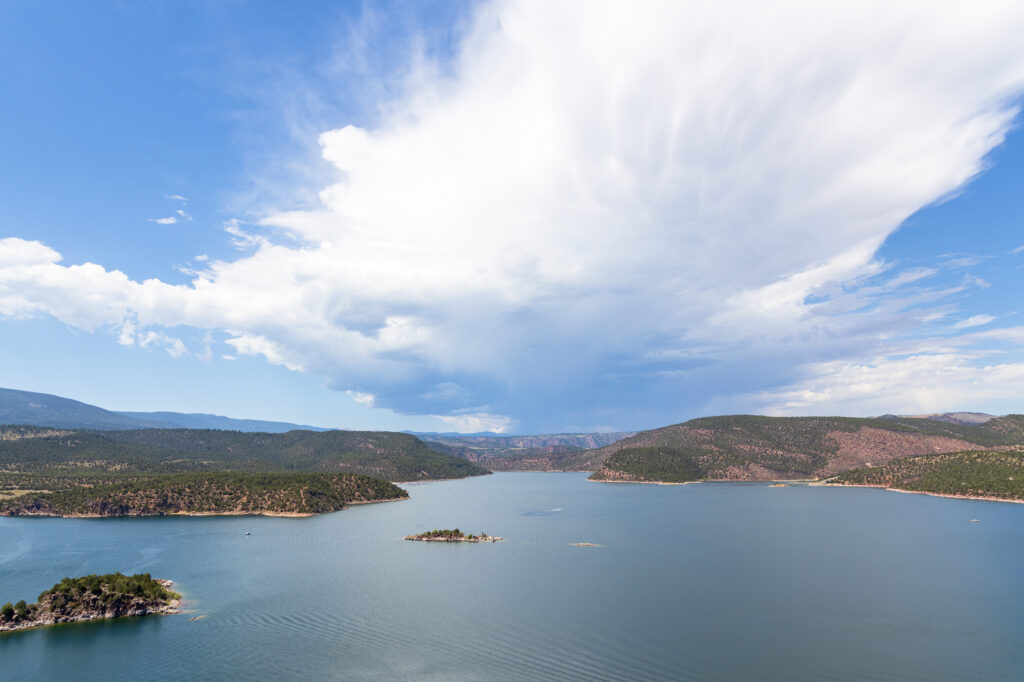 Summer Storm over Flaming Gorge