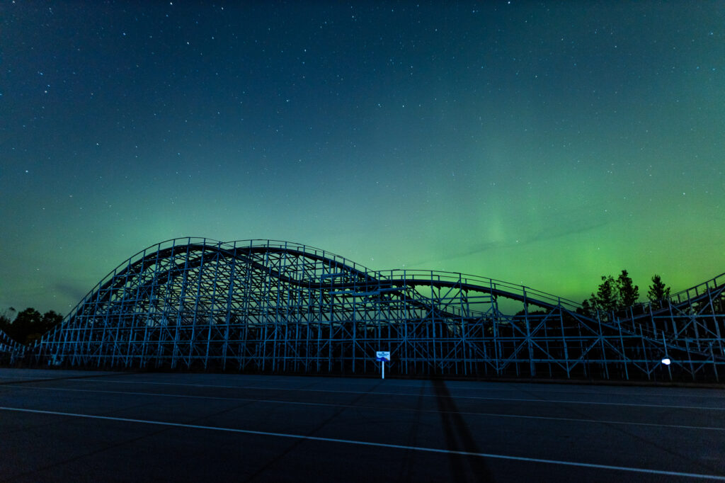 Auroras over Shivering Timbers